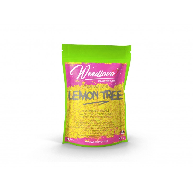 Ακατέργαστοι Ανθοί Κάνναβης Lemon Tree 22% CBD 1g