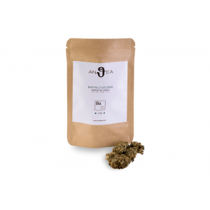 Ακατέργαστοι Ανθοί Κάνναβης Buffalo Soldier 18% CBD 1g