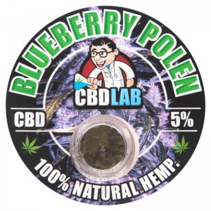 CBD Solid Blueberry Pollen 5% 1g