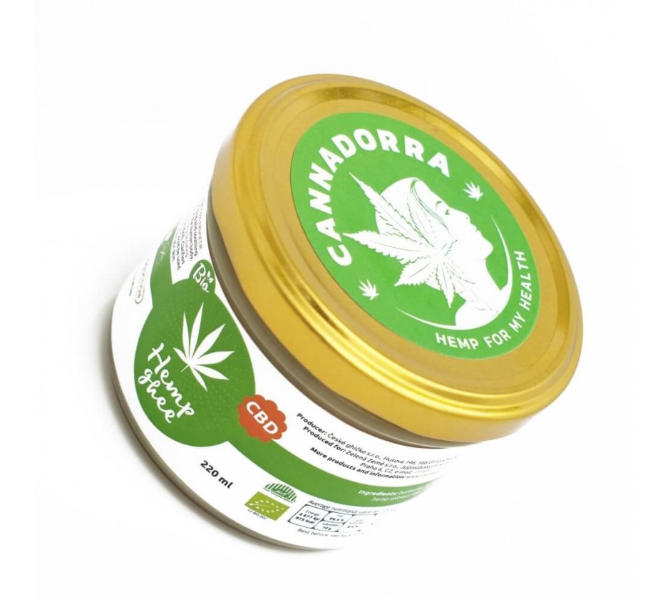 Βιολογικό Βούτυρο Κάνναβης (Hemp Ghee Butter CBD Bio) - 220ml