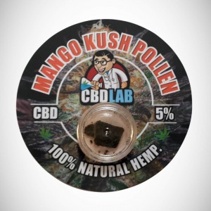 CBD Solid Mango Kush Pollen 5% 1g